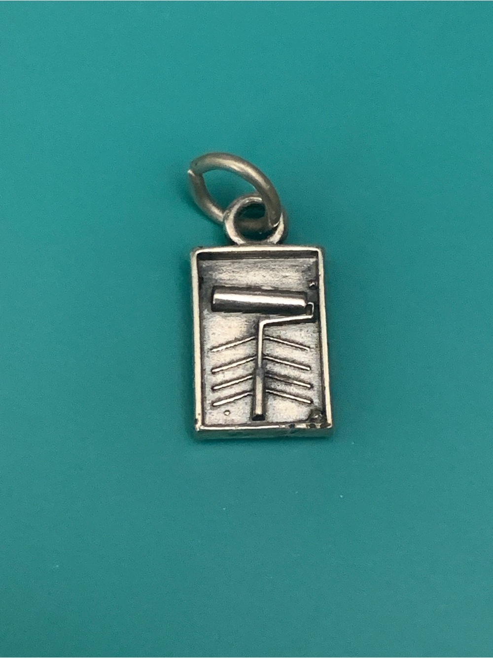 .925 Paint Pan Sterling Silver Jewelry Charm